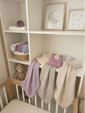 Пеленка муслін однотона